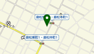 ばろん理容室の地図画像