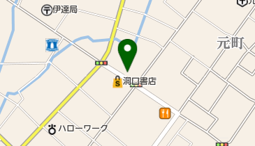 印章のニシの地図画像