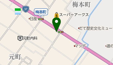 株式会社エルム楽器伊達ミュージックセンターの地図画像