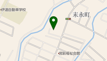 伊達神社 社務所の地図画像