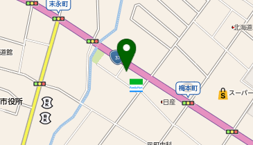 メガネサロンルック伊達店の地図画像
