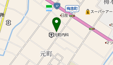 中央薬品の地図画像