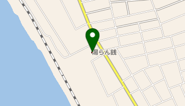 湯らん銭伊達店の地図画像