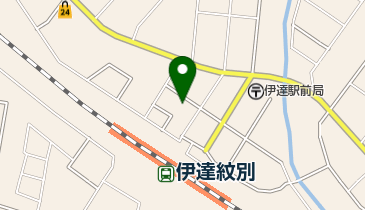 井上理容室の地図画像