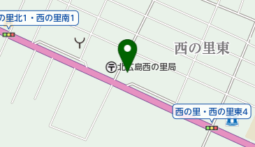 西の里自工の地図画像