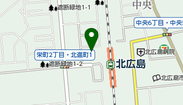 中央ビルメンテナンス株式会社北広島営業所の地図画像