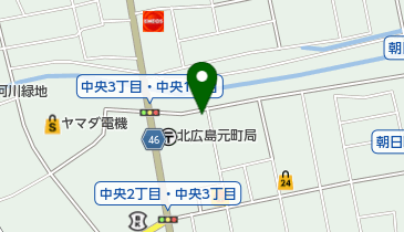 なの花薬局 北広島中央店の地図画像