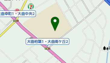 北広島市役所 大曲ファミリー体育館の地図画像