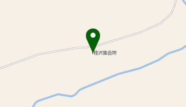 桂沢会館の地図画像