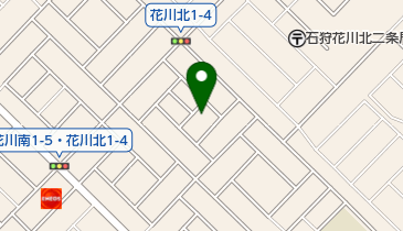北海道綜武館の地図画像