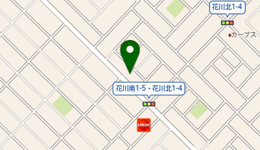 レッドゾーン花川の地図画像