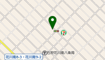 石狩整骨院の地図画像