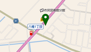兼子時計店の地図画像