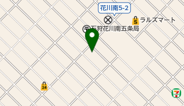 ボンヌール洋菓子店の地図画像