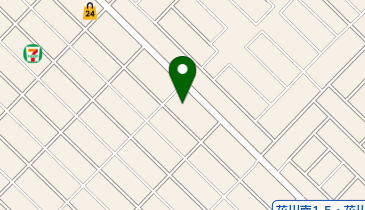 理容北山の地図画像