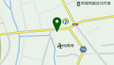 あらい衣料館の地図画像