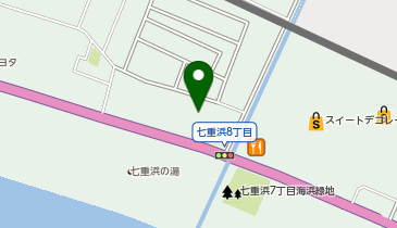 グループホームウィズ七重浜の地図画像