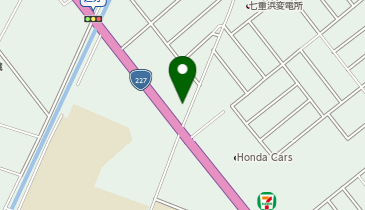 谷杉クリーニング店の地図画像
