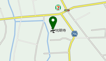 光明寺の地図画像