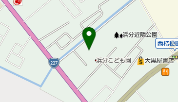 浜分体育センターの地図画像