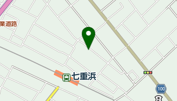 おおもり美容室の地図画像