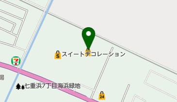 ALLiN上磯店の地図画像