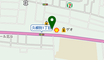 レインボー薬局 上磯店の地図画像