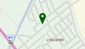 髪切小屋の地図画像