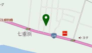 タバタ理容店の地図画像