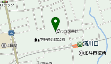北斗市役所 北斗市教育委員会の地図画像