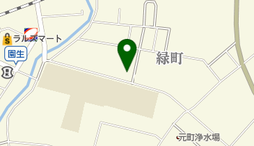 メグミルクライン当別店の地図画像