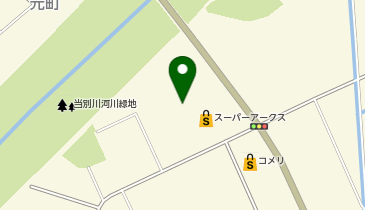 ラルズストア当別店の地図画像