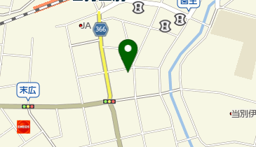 麺麺の地図画像