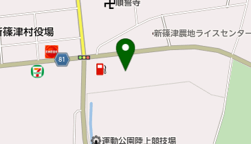新篠津村農協 麦サイロ・穀類調製貯蔵施設の地図画像