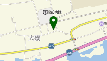 松前農協の地図画像