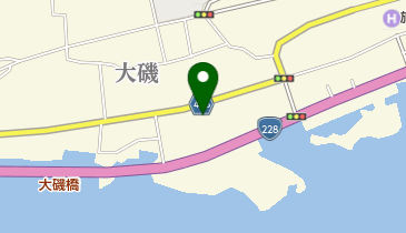 食堂十八番の地図画像