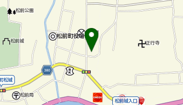 松前町役場 松前町水道課の地図画像