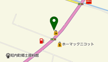 知内町役場 知内町青少年交流センターの地図画像