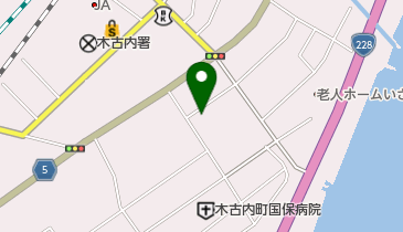 三宅電機木古内店の地図画像