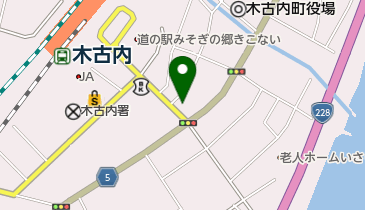 クムラクリーニング店の地図画像