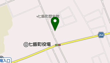 日本キリスト教団七飯教会の地図画像