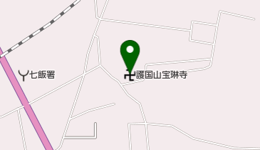 宝琳寺の地図画像