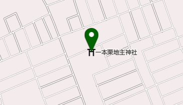 一本栗地主神社の地図画像