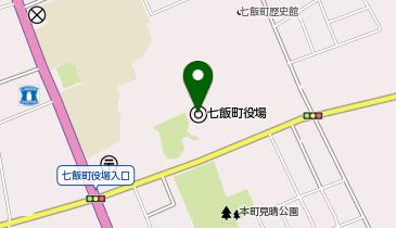 七飯町森林組合の地図画像