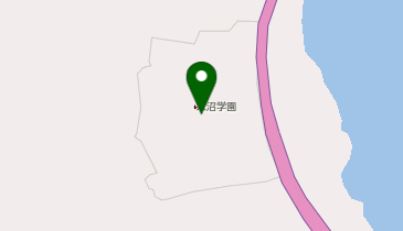 大沼学園の地図画像