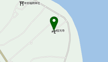 宝光寺の地図画像