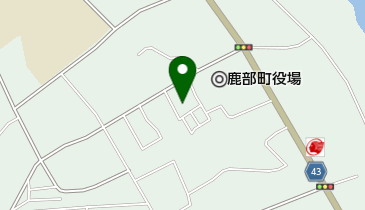 南渡島消防事務組合鹿部消防署の地図画像