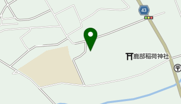 鹿部町 宮浜生活館の地図画像