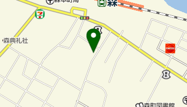 米満家具店の地図画像