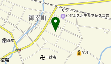 大澤クリーニング店の地図画像